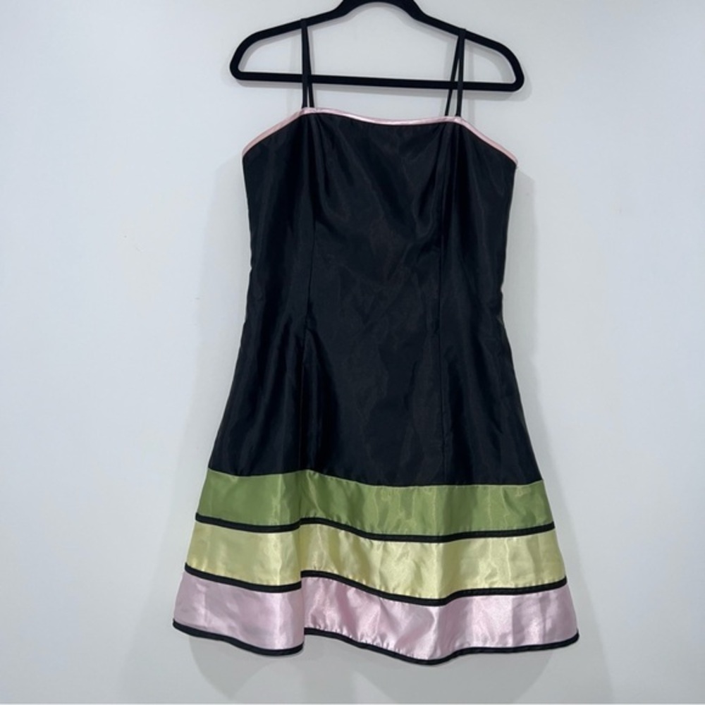 Jessica McClintock Striped Dress